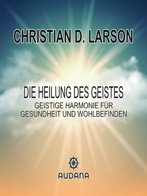 cover image of Die Heilung des Geistes